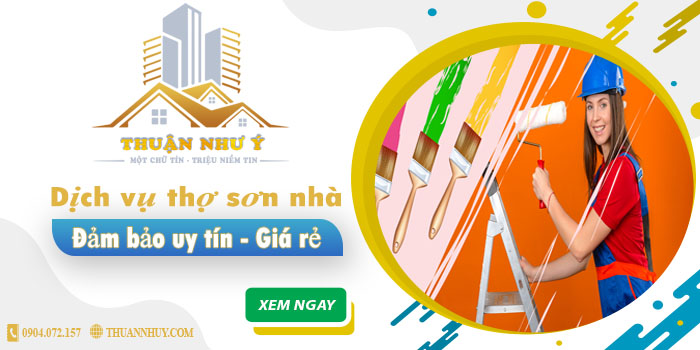 Công ty dịch vụ thợ sơn nhà Thuận Như Ý tại Hóc Môn【Uy tín】