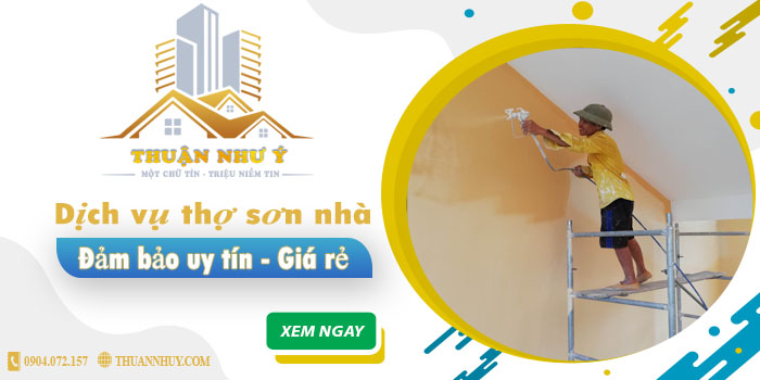 Công ty dịch vụ thợ sơn nhà Thuận Như Ý tại Long Thành uy tín