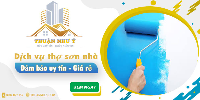 Công ty dịch vụ thợ sơn nhà Thuận Như Ý tại Tân Uyên【Uy tín】