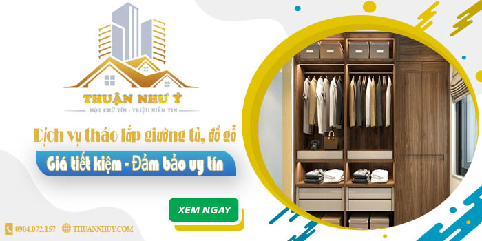 Giá tháo lắp giường tủ, đồ gỗ tại Tp Biên Hoà【Tiết kiệm 20%】