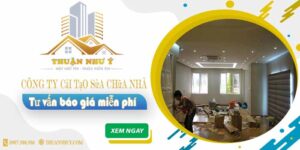 Công ty cải tạo sửa chữa nhà tại Bến Cát【Báo Giá Miễn Phí】