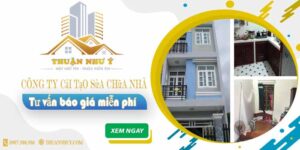 Công ty cải tạo sửa chữa nhà tại Quận 1【Báo Giá Miễn Phí】