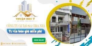 Công ty cải tạo sửa chữa nhà tại Quận 12【Báo Giá Miễn Phí】