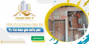 Công ty cải tạo sửa chữa nhà tại Quận 3【Báo Giá Miễn Phí】