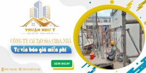 Công ty cải tạo sửa chữa nhà tại Tp Dĩ An【Báo Giá Miễn Phí】